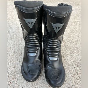 DAiNESE Mens Motorcycle Leather Nexus Boots EU 44 Size 11 US